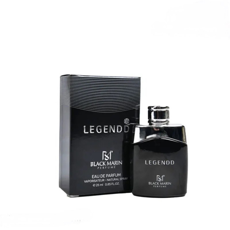 ادکلن مینیاتوری بلک مارین رایحه Mont Blanc Legend مردانه – حجم ۲۵ میل